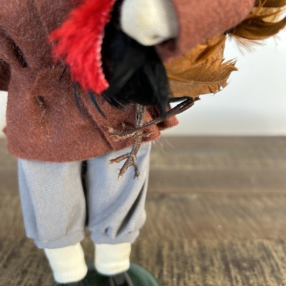 Byers Choice Carolers Pilgrim Turkey Figurine Thanksgiving Holiday Decor 2001 - Picture 9 of 9
